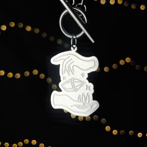 Crystal Magic Necklace - Wiccan, Witchy, Spiritual, Unique, Zodiac, Third Eye, Mystic, Supernatural, Metaphysical, Crystal Jewelry, Space