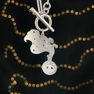 Love Potion Necklace - Wiccan, Witchy, Spiritual, Unique, Zodiac, Third Eye, Mystic, Supernatural, Metaphysical, Poison, Potions, Spells