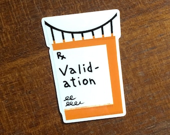 Validation pills | sticker