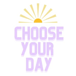 Elija su día png svg diseño digital. Boho manifiesto ser amor inspirador diciendo poder de atracción positividad Tarjeta Digital y Diseño