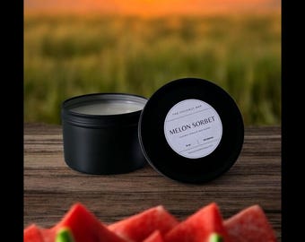 Melon Sorbet Scented Luxury Wickless Candle