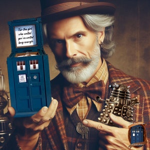 TARDIS inspired Ring Box