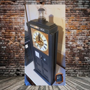 TARDIS Inspired Wall Clock image 7