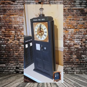 TARDIS Inspired Wall Clock image 5