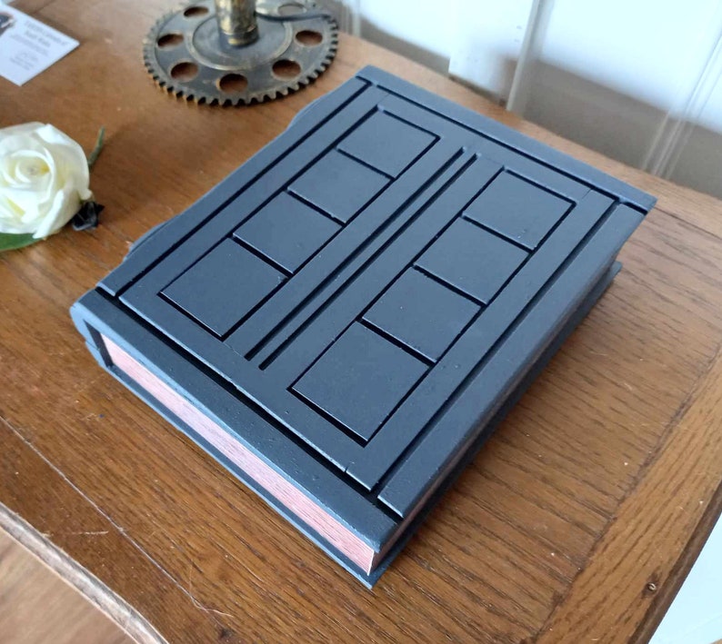 Solid Wood River Song Diary Box. Spoilers image 1