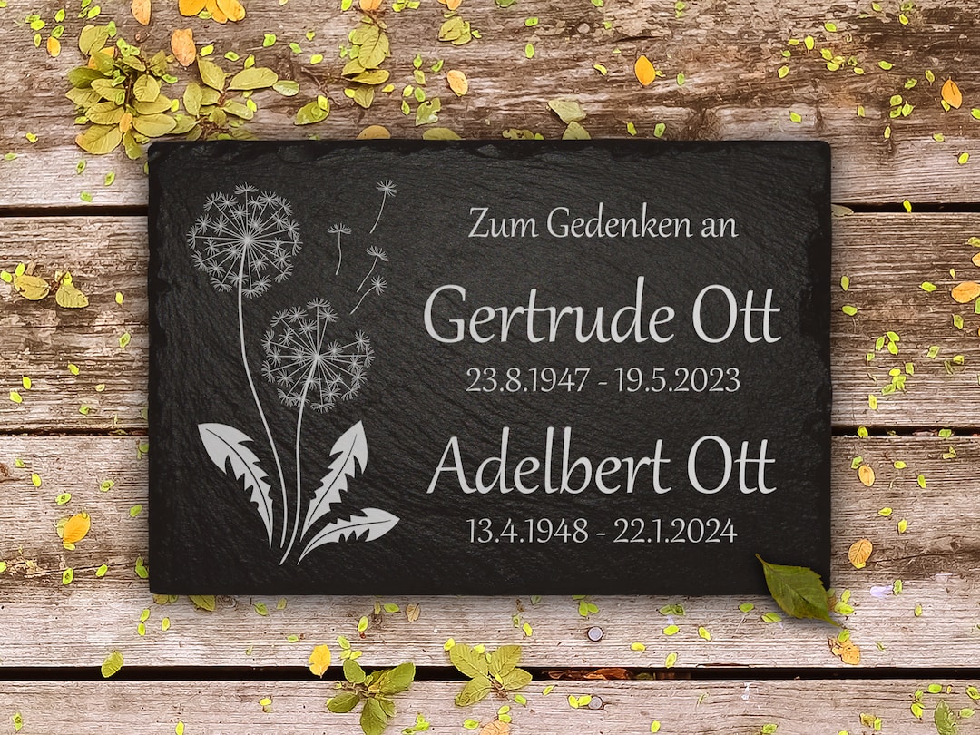Familiengrabstein, Grabstein für Familiengrab, Doppelgrabstein. Aus