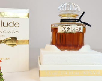 ¡Excepcional! PARFUM PRELUDE de Balenciaga, 7,5 ml (1/4 onza líquida), en caja de regalo.