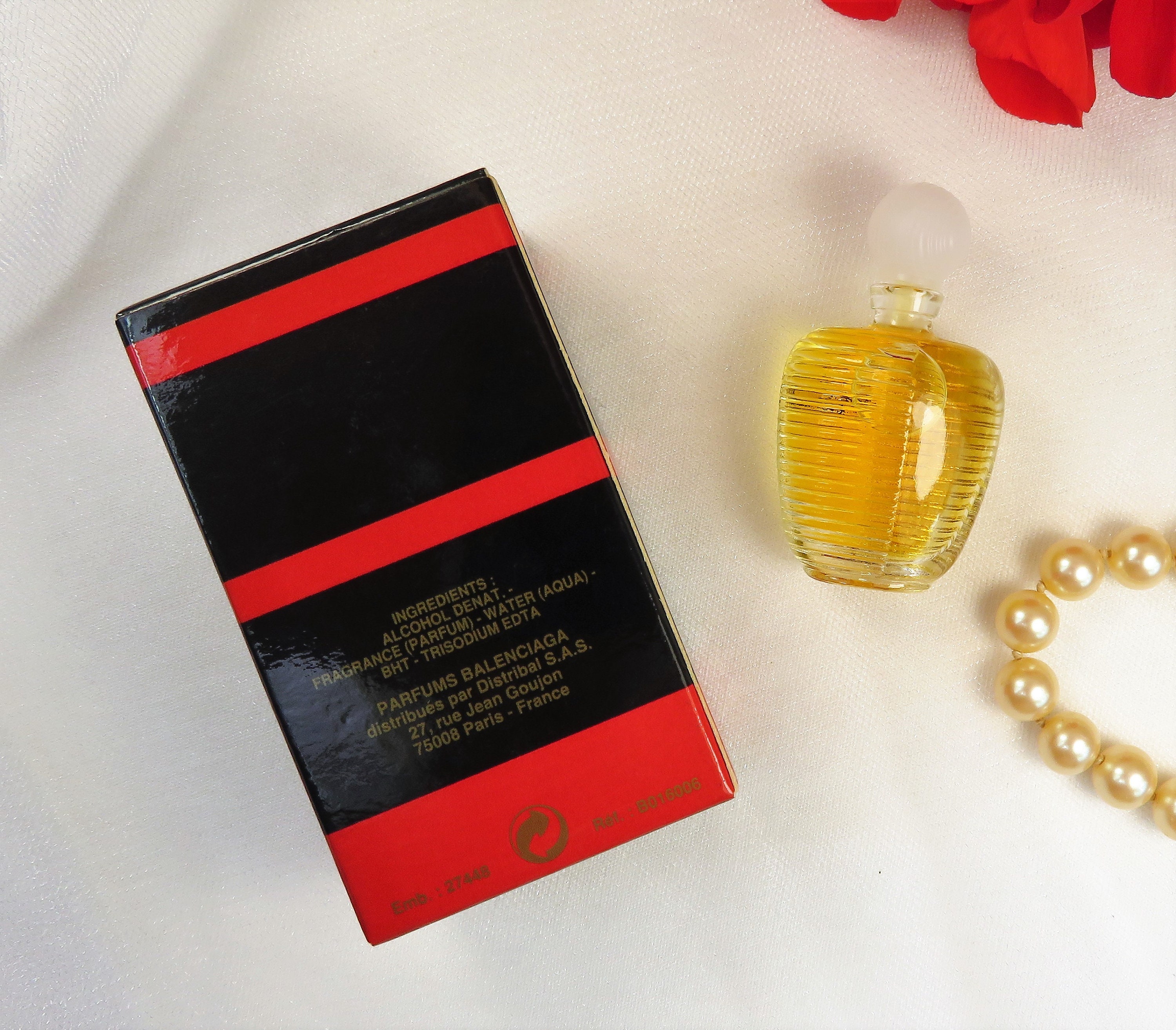 alte Parfum Miniatur Rumba (Eau de Toilette) von Balenciaga 4 ml