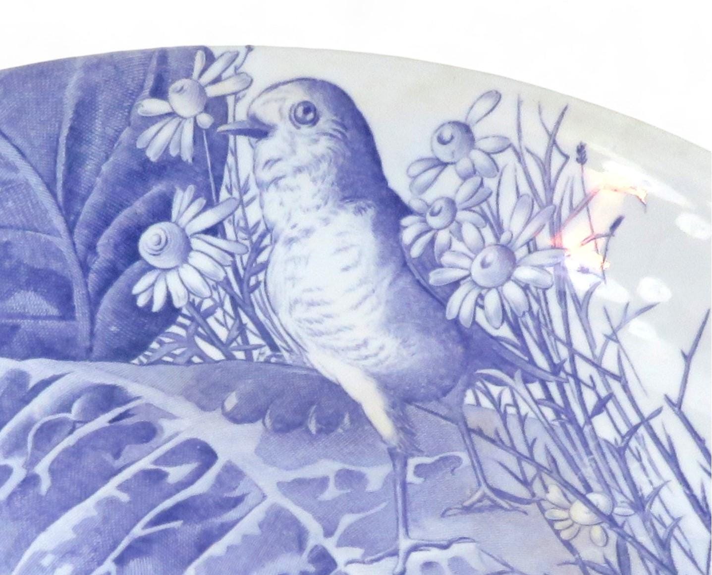 マーストリヒト陶器会社の美しいコンポティエ、19世紀後半 - Etsy 日本