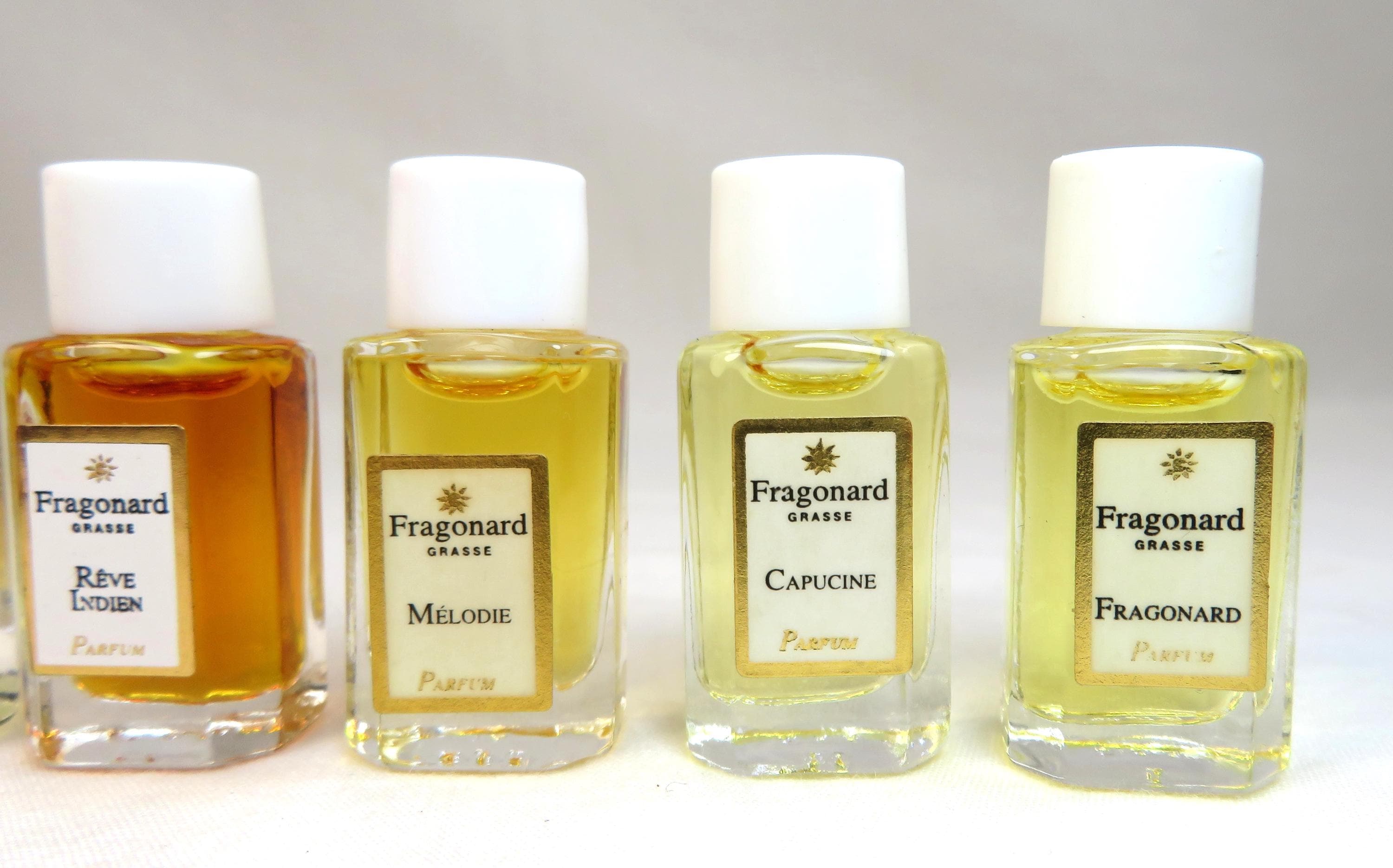 FRAGONARDヴィンテージ香水ミニチュアボトル7個セット - Etsy 日本