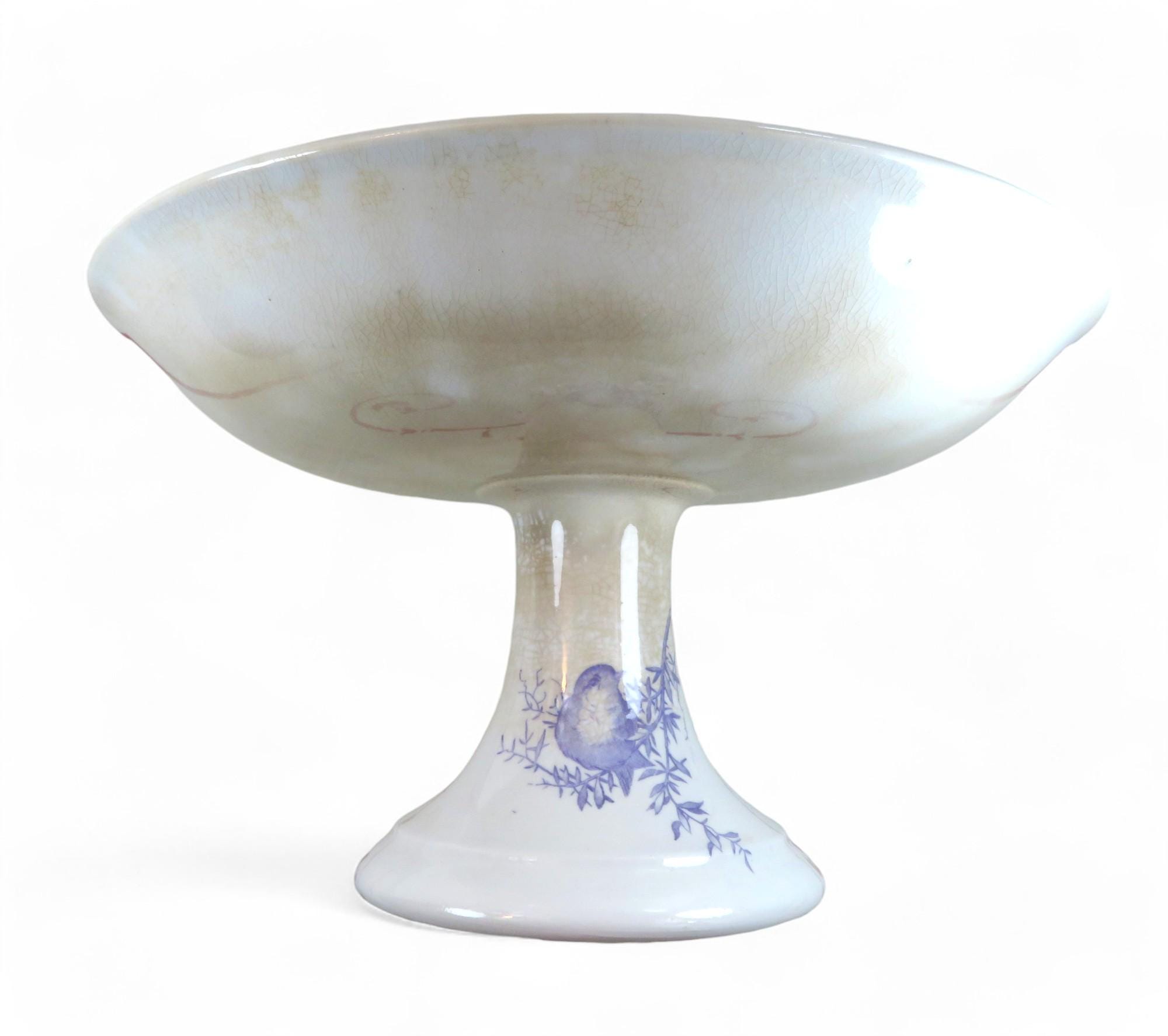 マーストリヒト陶器会社の美しいコンポティエ、19世紀後半 - Etsy 日本