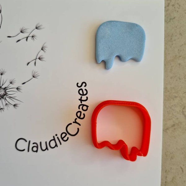 Abstract Clay Cutter, Le Melte, unique cutters, small and large, sharp, funky design