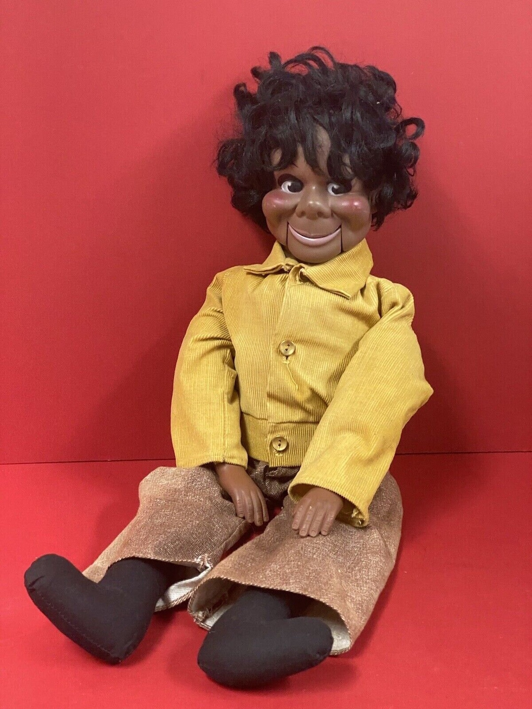 Vintage LESTER EEGEE Ventriloquist Puppet Dummy From the 1970s Etsy