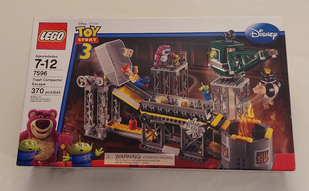 LEGO Toy Story Trash Compactor Escape 7596 New Sealed Etsy