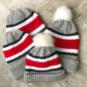 Ohio State Buckeyes OSU Beanie Winter Hats