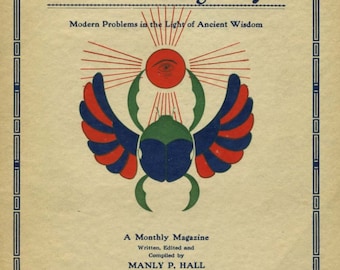 Diario dell'Occhio Onniveggente di Manly P. Hall / Esoterismo e Rosacrocianesimo (PDF digitale)