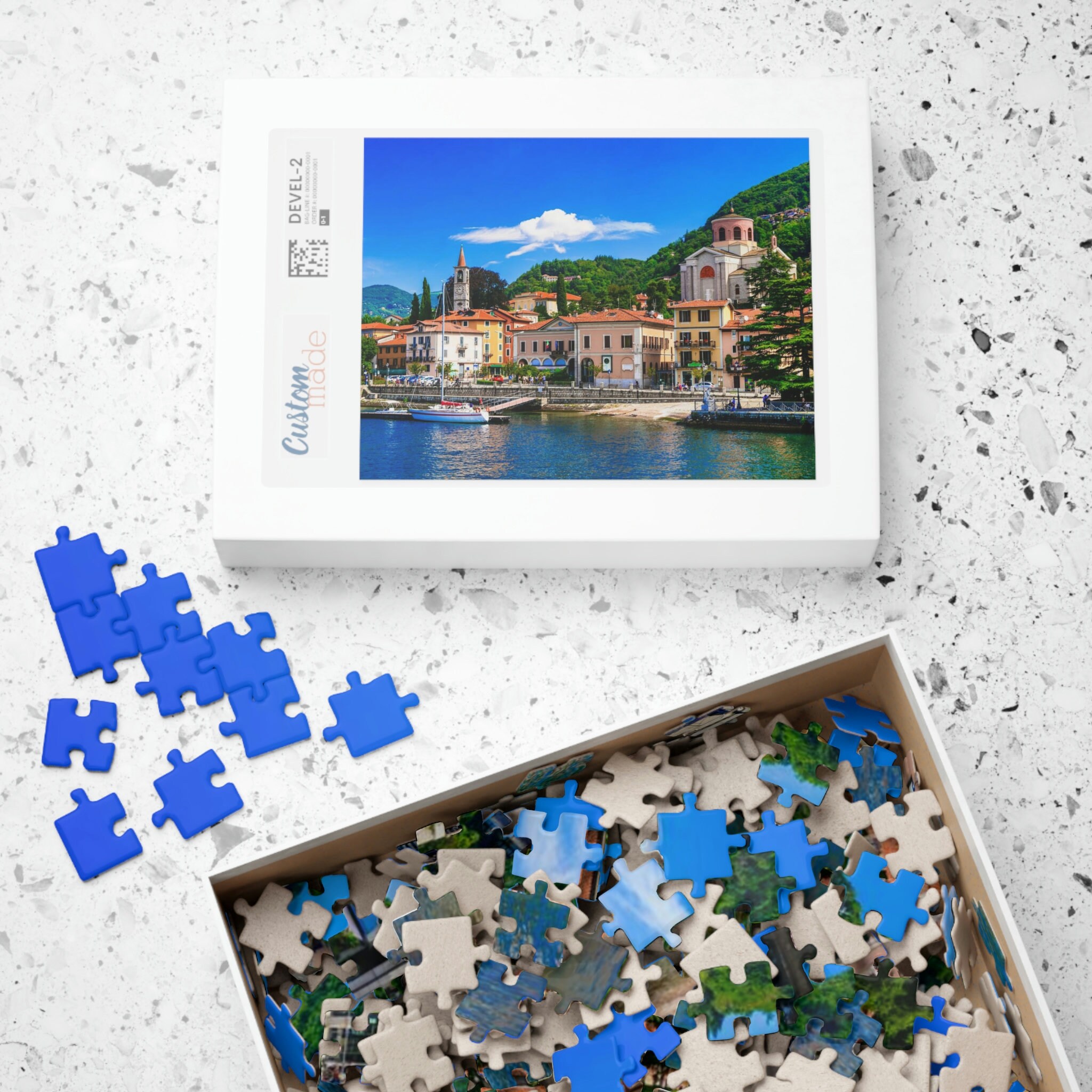 Lago Maggiore 500 Jigsaw Puzzle Lake Maggiore Laveno-mombello Lombardy ...
