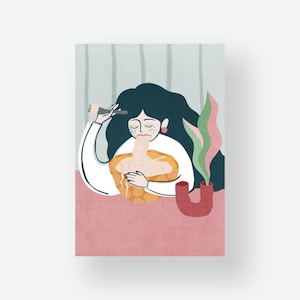 Postal "Pasta La Vista Baby"