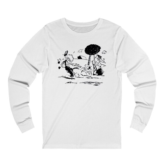 pulp fiction long sleeve shirt white