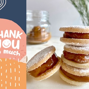 24 Peruvian Alfajores Homemade - Thank You So Much