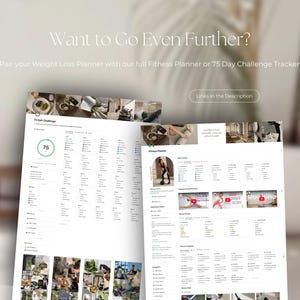 Weight Loss Planner Notion Template | Fitness, Nutrition, and Habit Tracker | with Reward System image 10