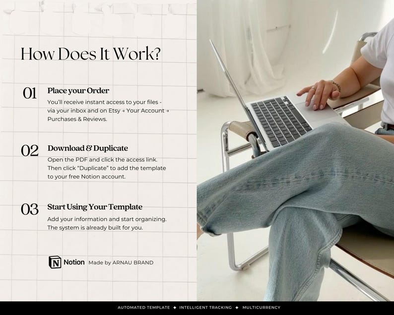 All-in-One Life Planner Notion Template | Complete Life Organization System | Aesthetic Dashboard 2026 image 11