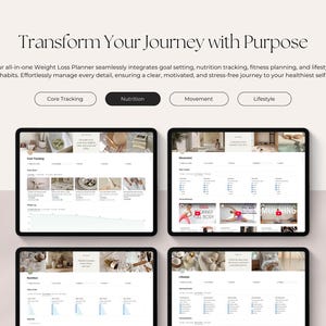 Weight Loss Planner Notion Template | Fitness, Nutrition, and Habit Tracker | with Reward System image 7