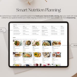 Weight Loss Planner Notion Template | Fitness, Nutrition, and Habit Tracker | with Reward System image 8