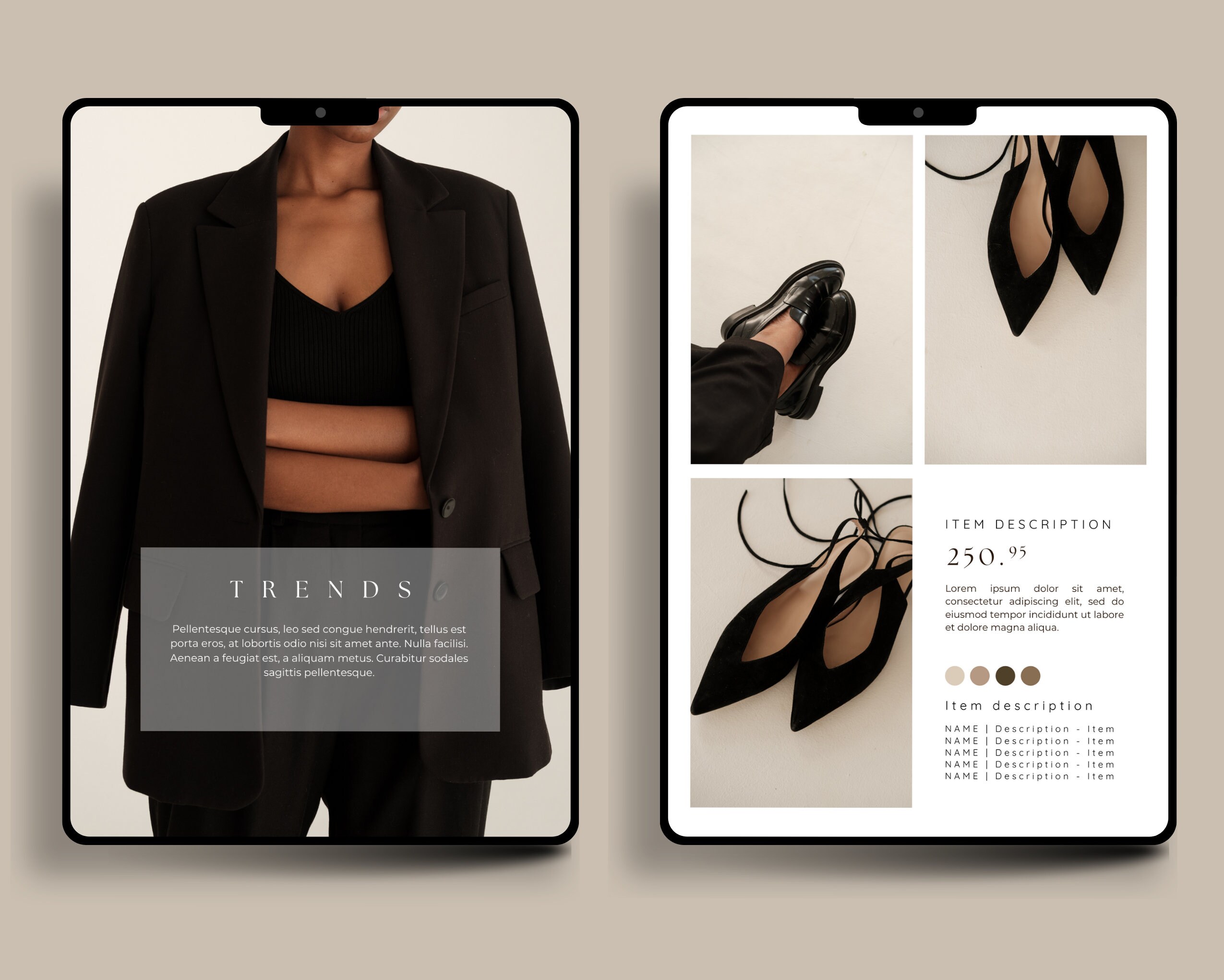 Canva Magazine Lookbook Template Editable Digital or Print Etsy