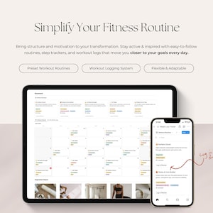 Weight Loss Planner Notion Template | Fitness, Nutrition, and Habit Tracker | with Reward System image 9