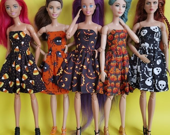 Dresses for Halloween suitable for 11.5 - 12 inch  / 30 cm Fashion dolls