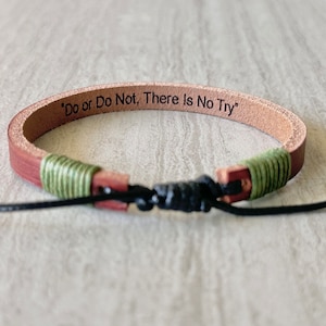 Engraved Minimalist Bracelet Personalized Hidden Message Couple Bracelet Confirmation Birthday Anniversary Gift Men Leather Bracelet for Him