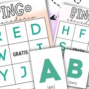 ABC Bingo in Spanish