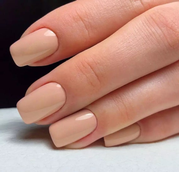 Tan acrylic nails deals