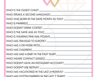 Nash Bash Party Pack - Nashville Bachelorette Party Games (2) and Custom Itinerary!