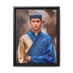 St. Andrew Dung-Lac, emballages toile galerie, cadre vertical