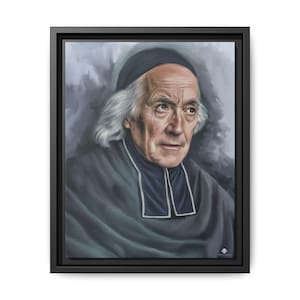 Fr Sébastien Rale, SJ - North American Martyrs Pontarlier, France 23 August 1724, Jesuit Missionary, Abenaki People,Canvas Art