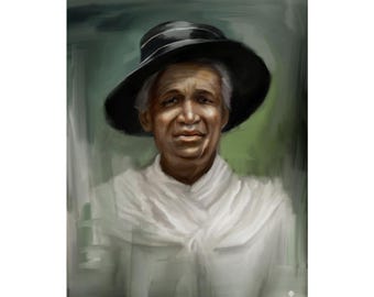 Julia Greeley Poster, Servant of God, Catholic Art