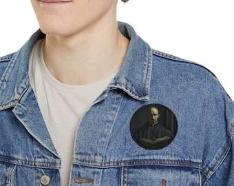 St Ignatius Loyola aangepaste opstrijkpatronen, uniek jasjedecor, gepersonaliseerde cadeaus, leuke modeaccessoires, doe-het-zelfversieringen