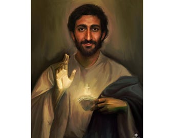 Jewish Jesus, the Sacred Heart, Poster