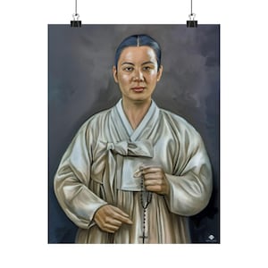 Beato Columba (Kang Wan Sook), póster