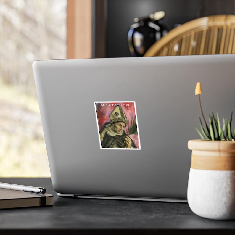 St. Albert the Great, Vinyl Decals - Etsy