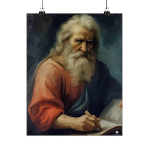 Plato, Premium Matte vertical posters, Classical Philosophy