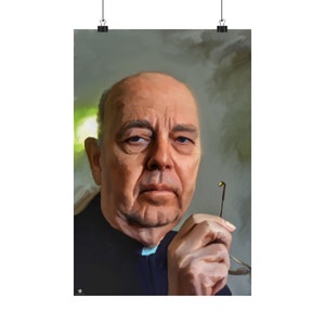 Fr. Gabriele Amorth, Premium Matte vertical posters