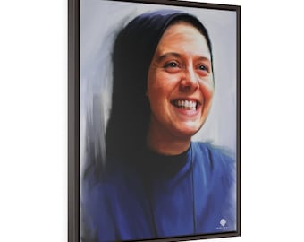 Sister Claire Crockett,  Framed Portrait, Servant Sisters
