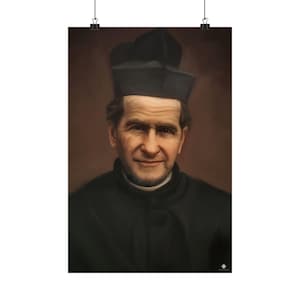 St. John Bosco, Premium Matte vertical posters