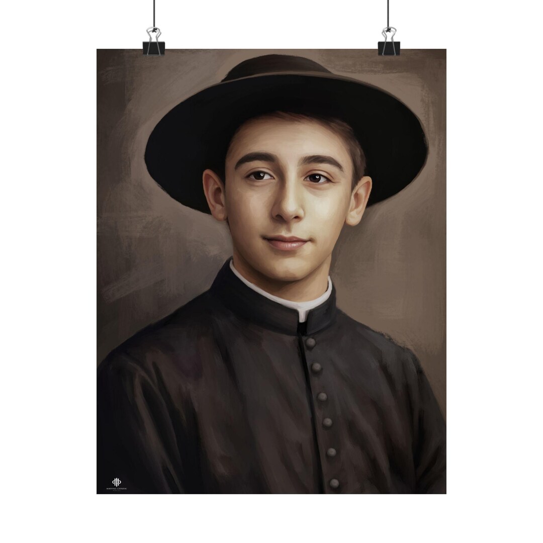Blessed Rolando Rivi Poster Matte Vertical Religious Martyrdom Catholic ...