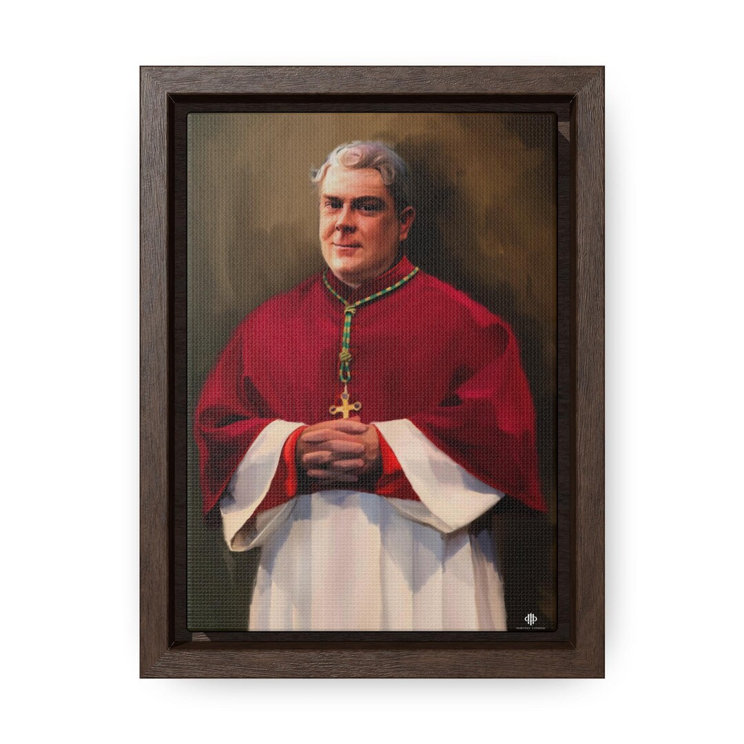 Monseñor Adolfo Alejandro Nouel, Framed Premium Gallery Wrap Canvas - Etsy