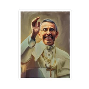 Papa Giovanni Paolo I, adesivi in vinile