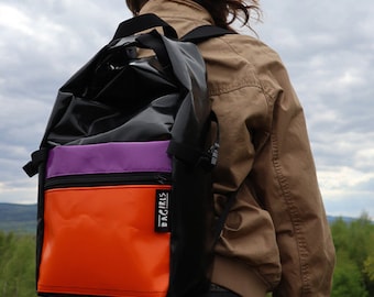 pannier backpack rolltop / EOS / tarpulin backpack / cycling backpack from BAGIRLS